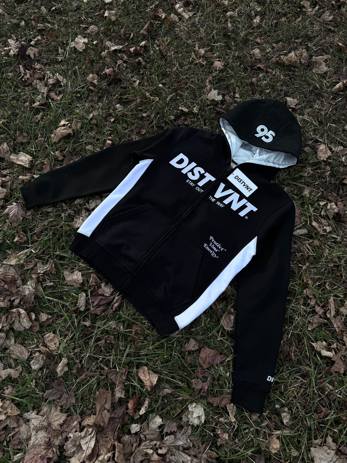 Panel Zip Hoodie