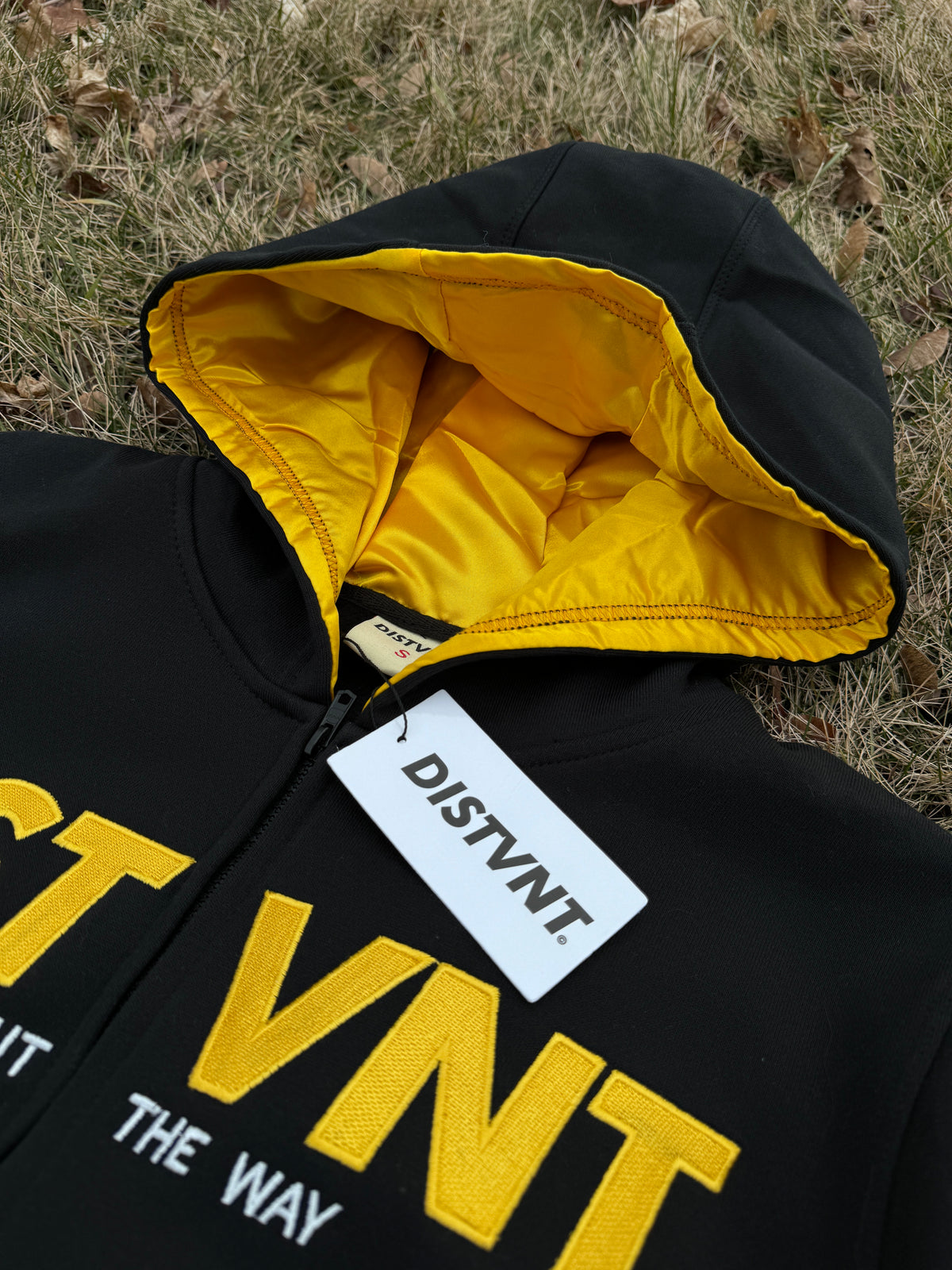 Panel Zip Hoodie