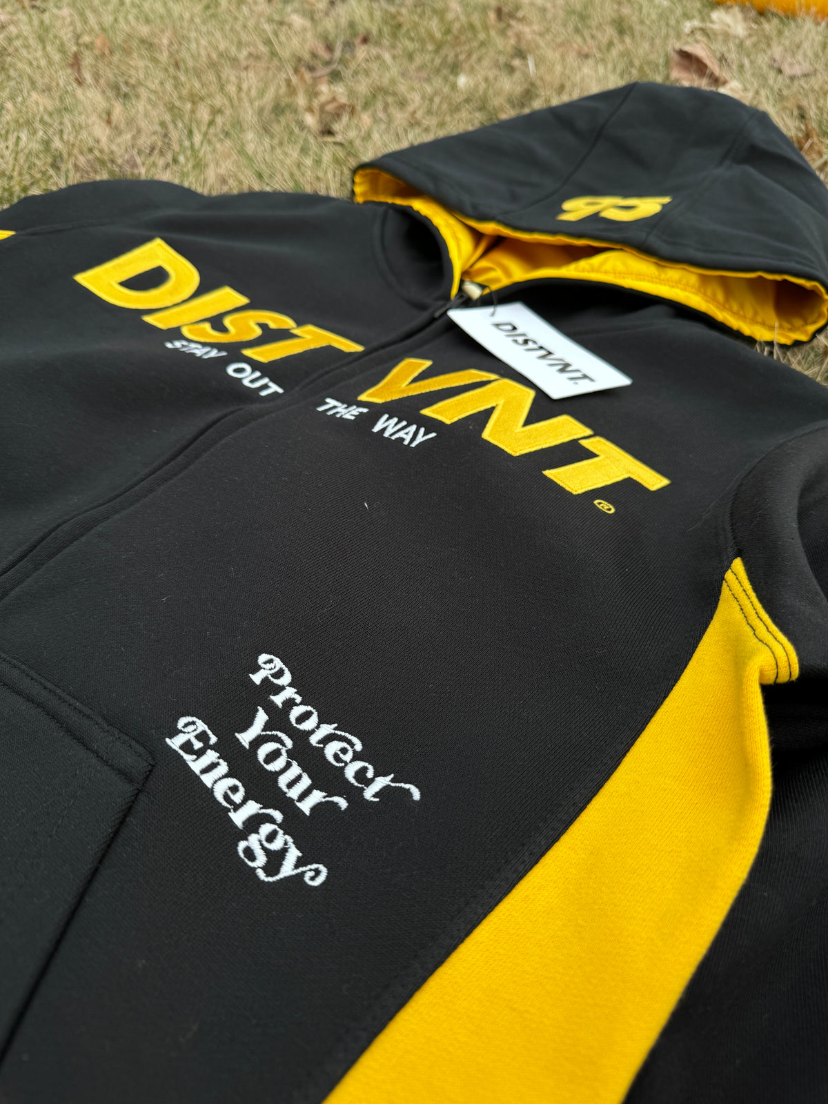 Panel Zip Hoodie