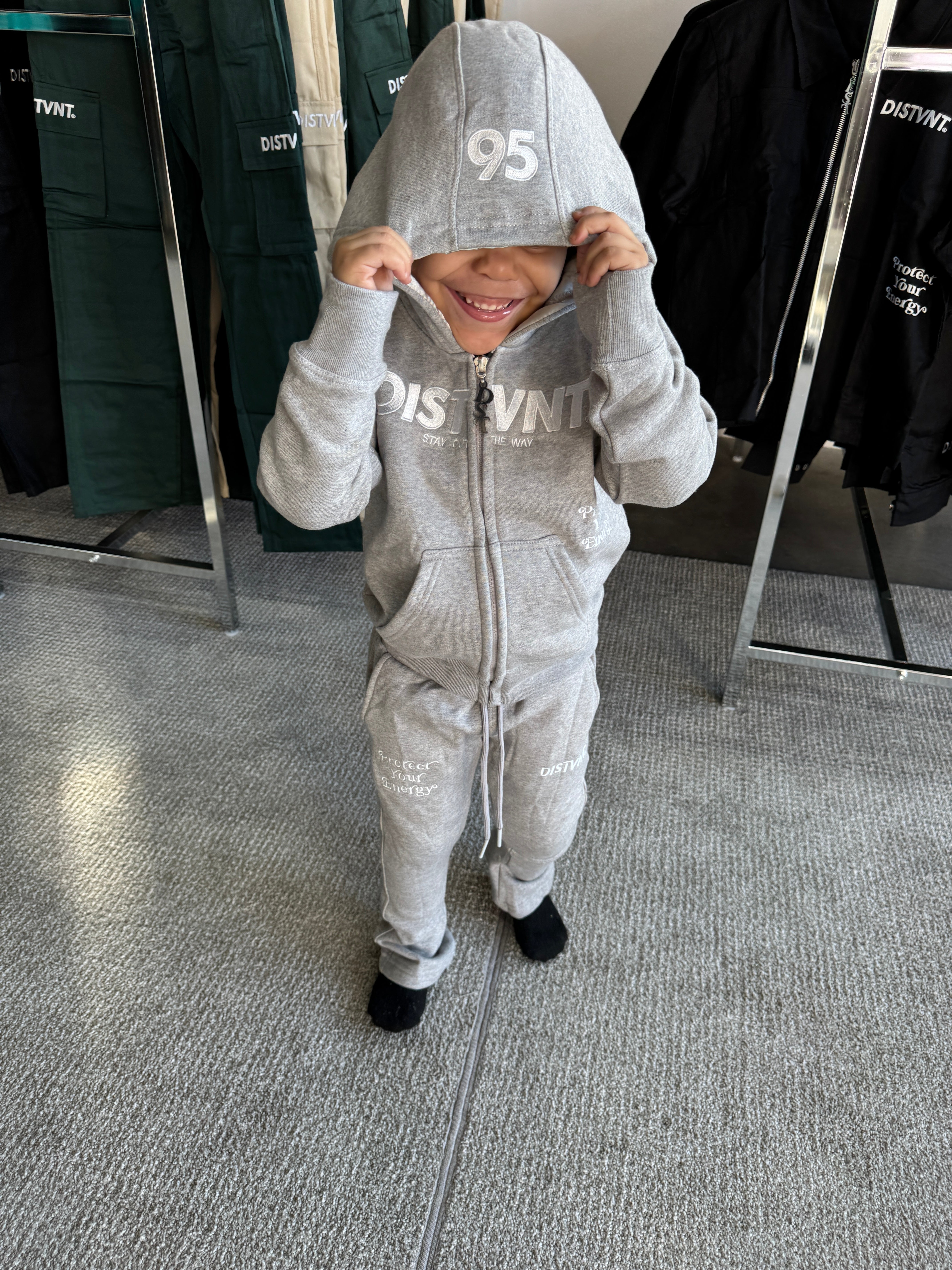 キッズ ジップアップ パーカー