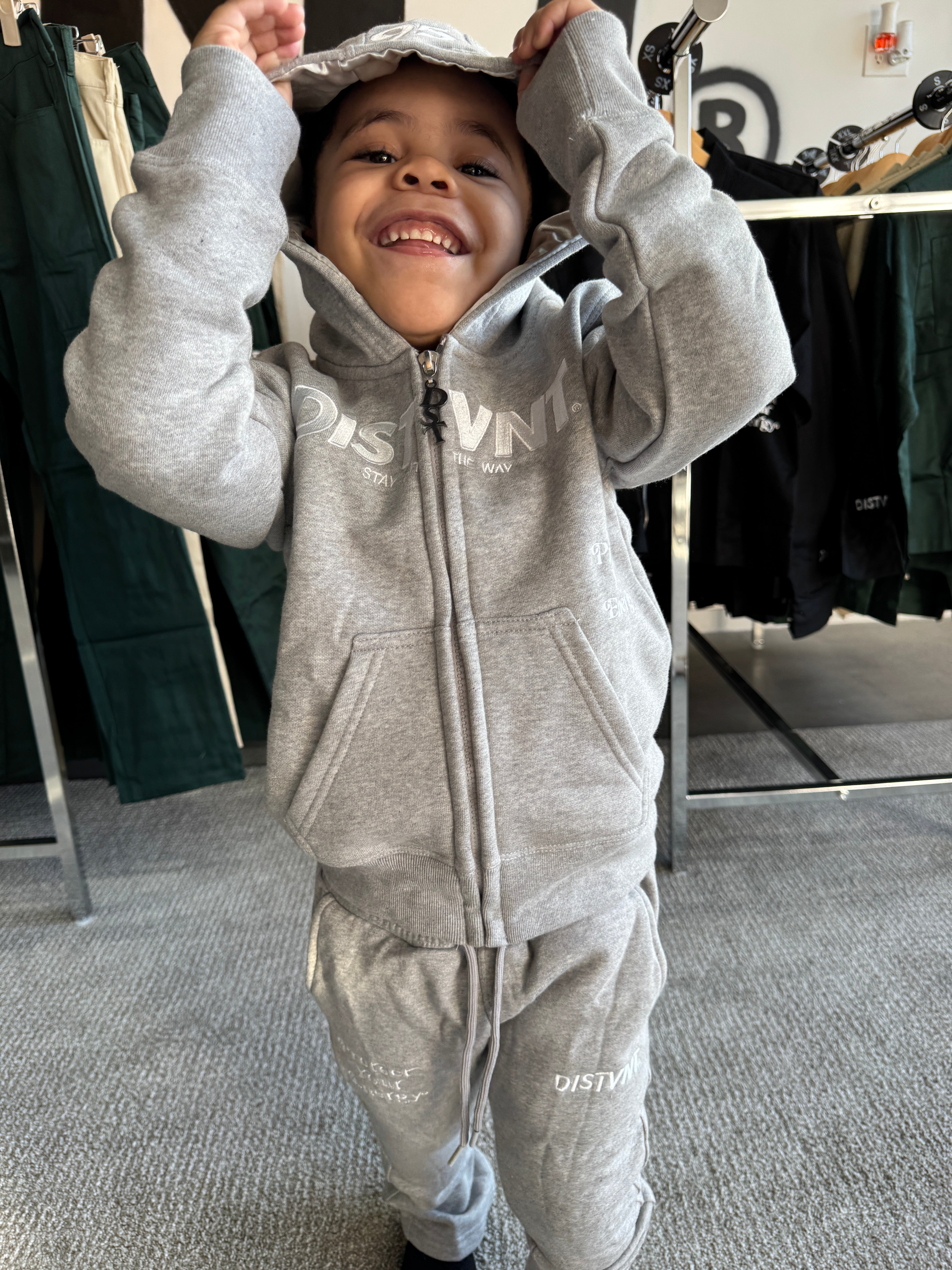 キッズ ジップアップ パーカー