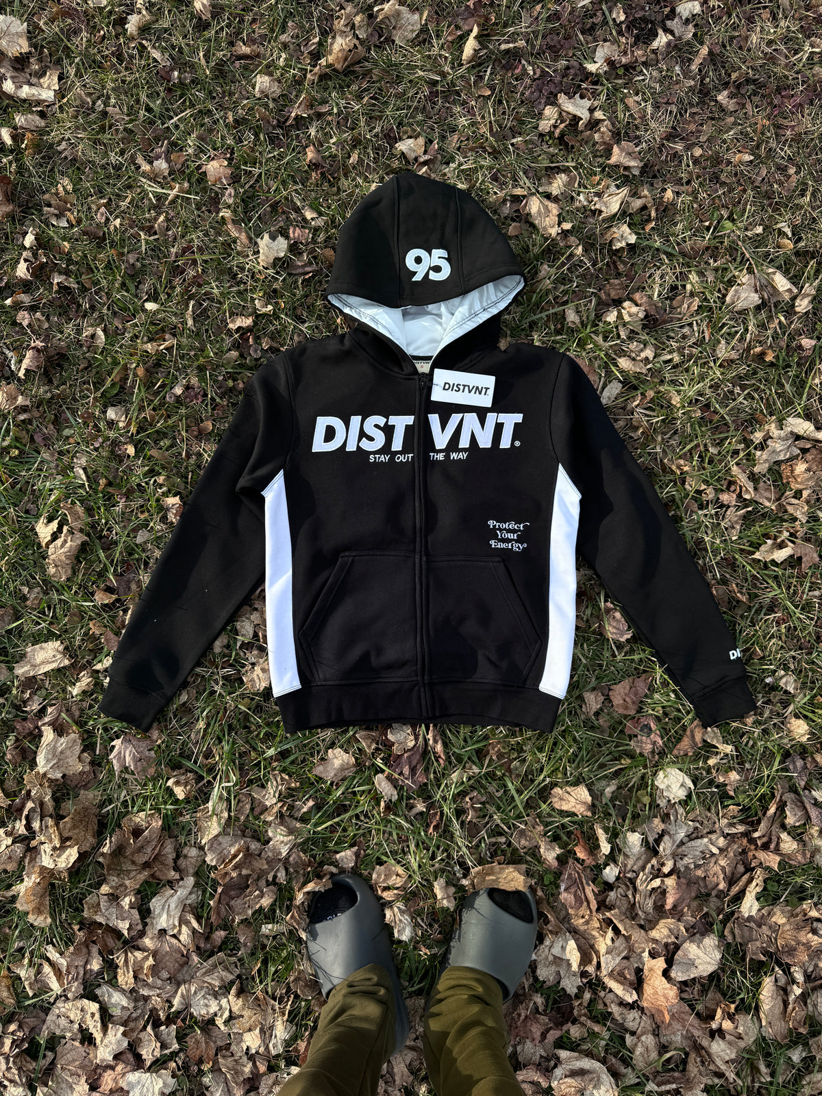 Panel Zip Hoodie