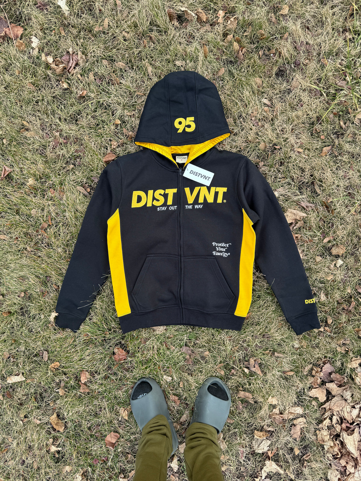 Panel Zip Hoodie