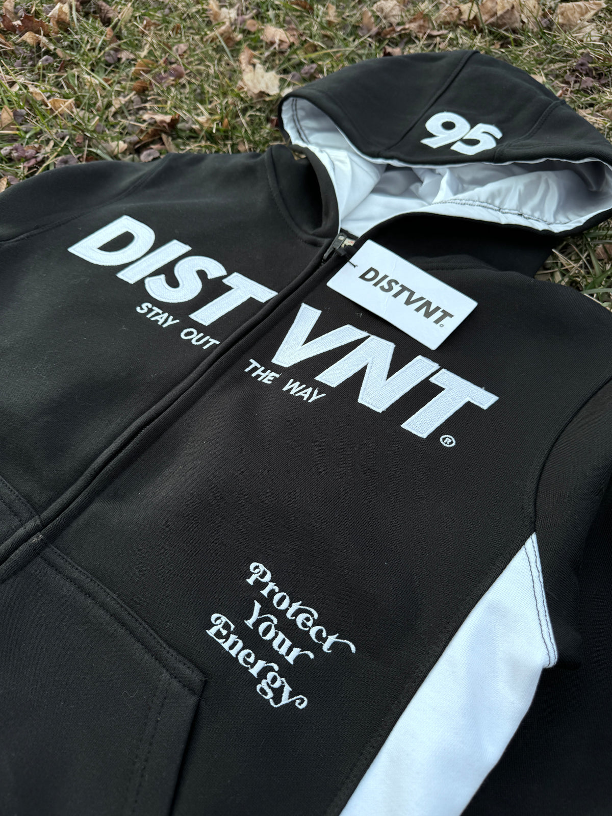 Panel Zip Hoodie