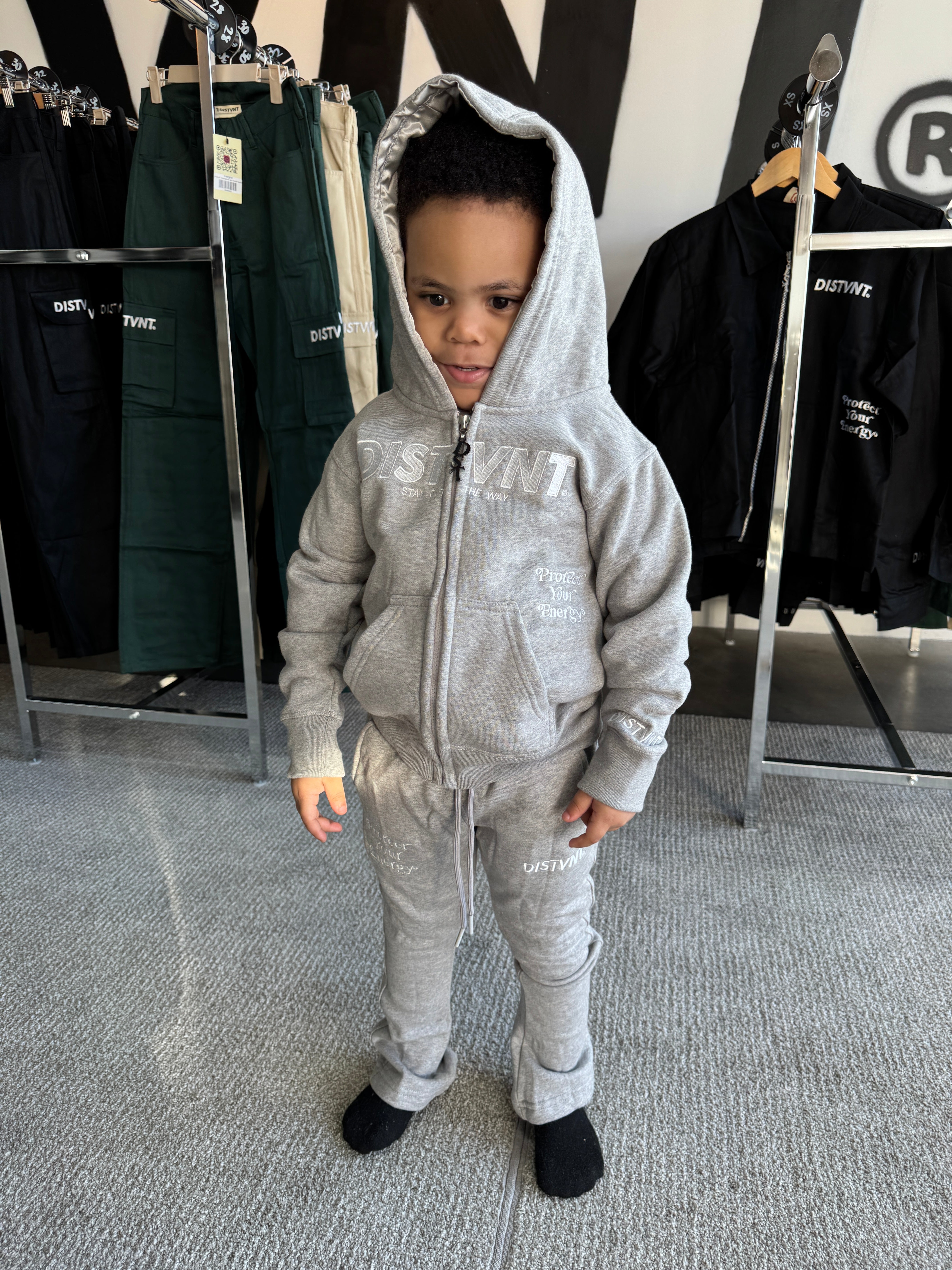 キッズ ジップアップ パーカー