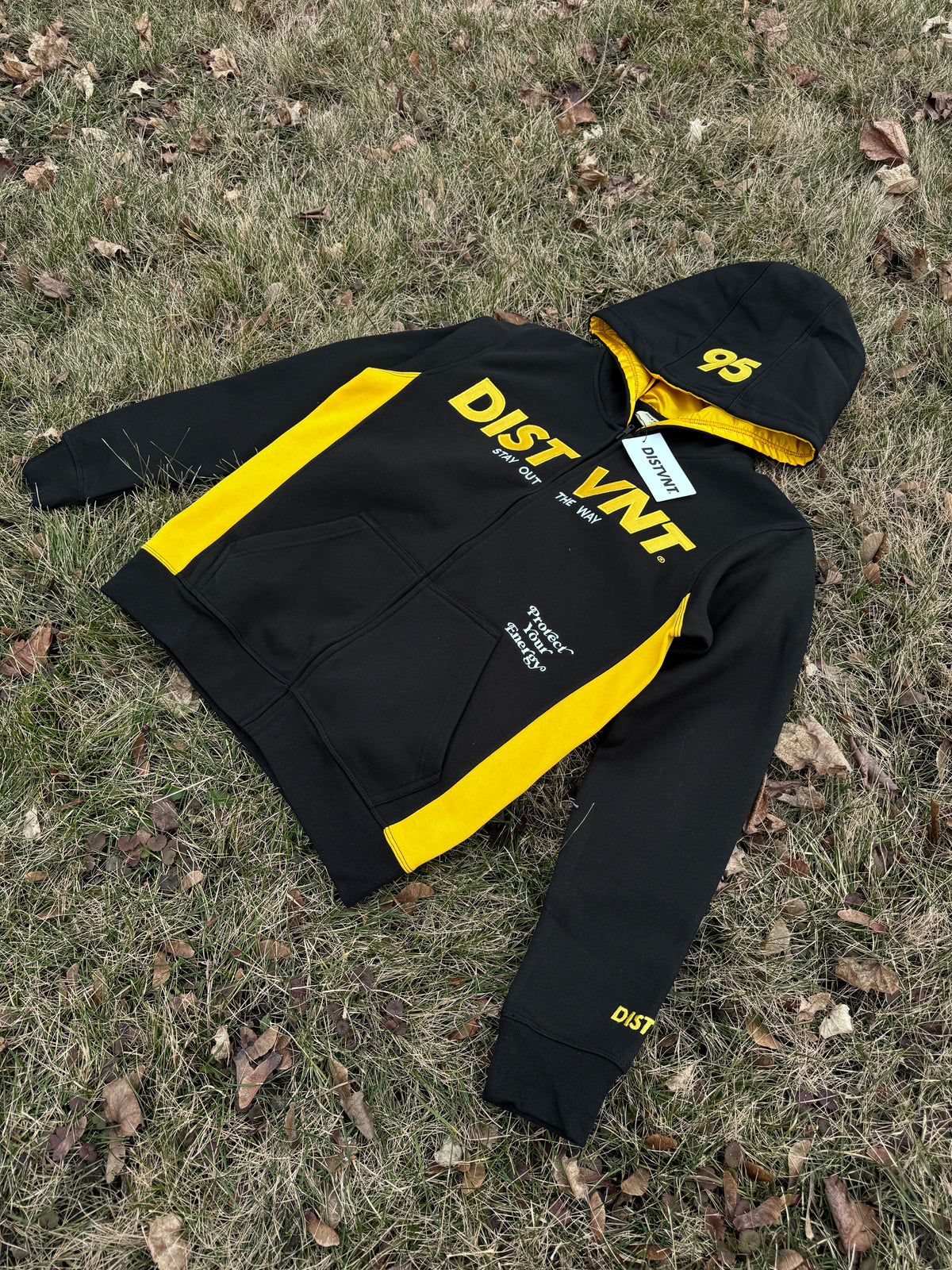 Panel Zip Hoodie