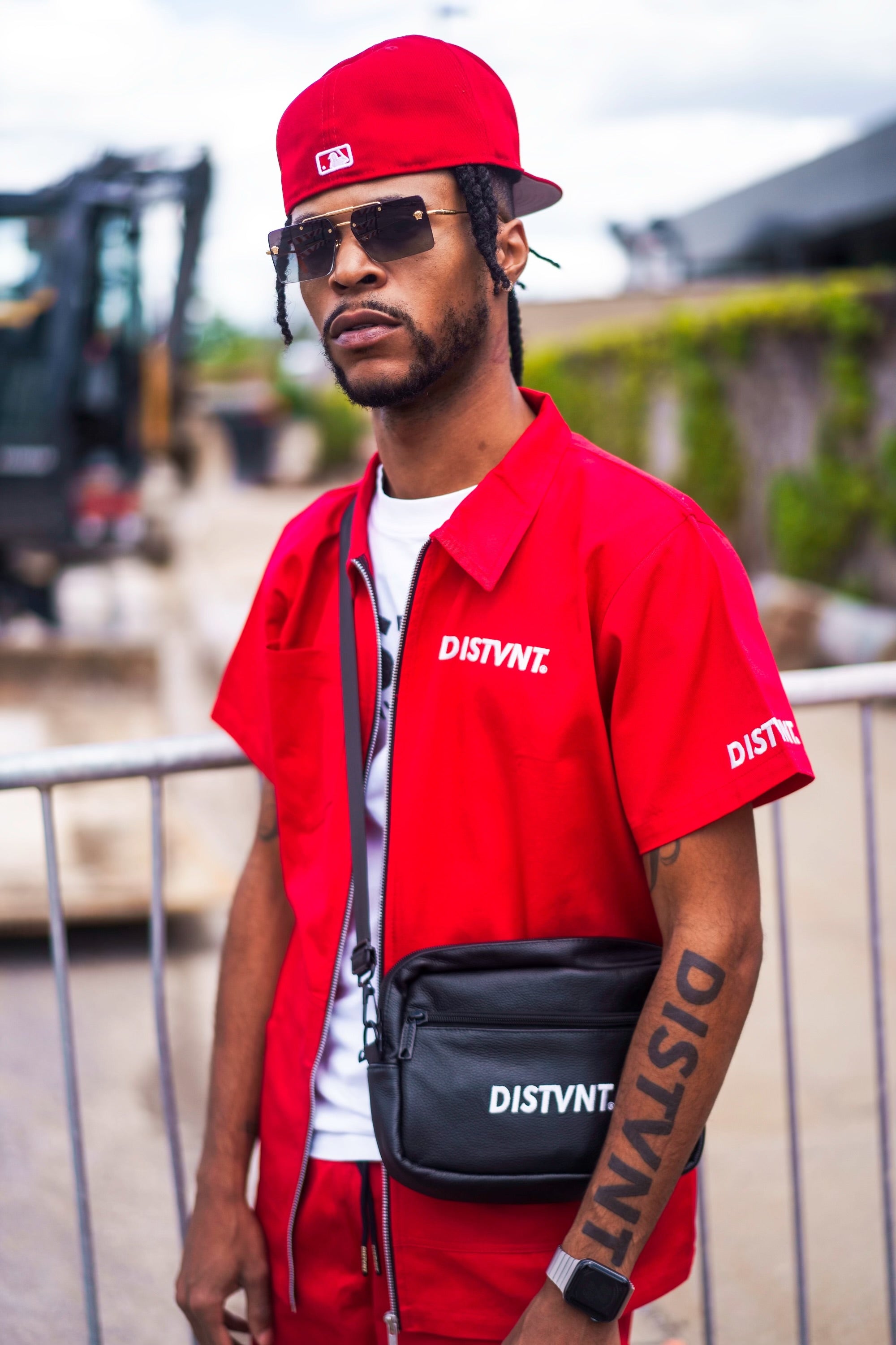 Zip-Up Work Shirt