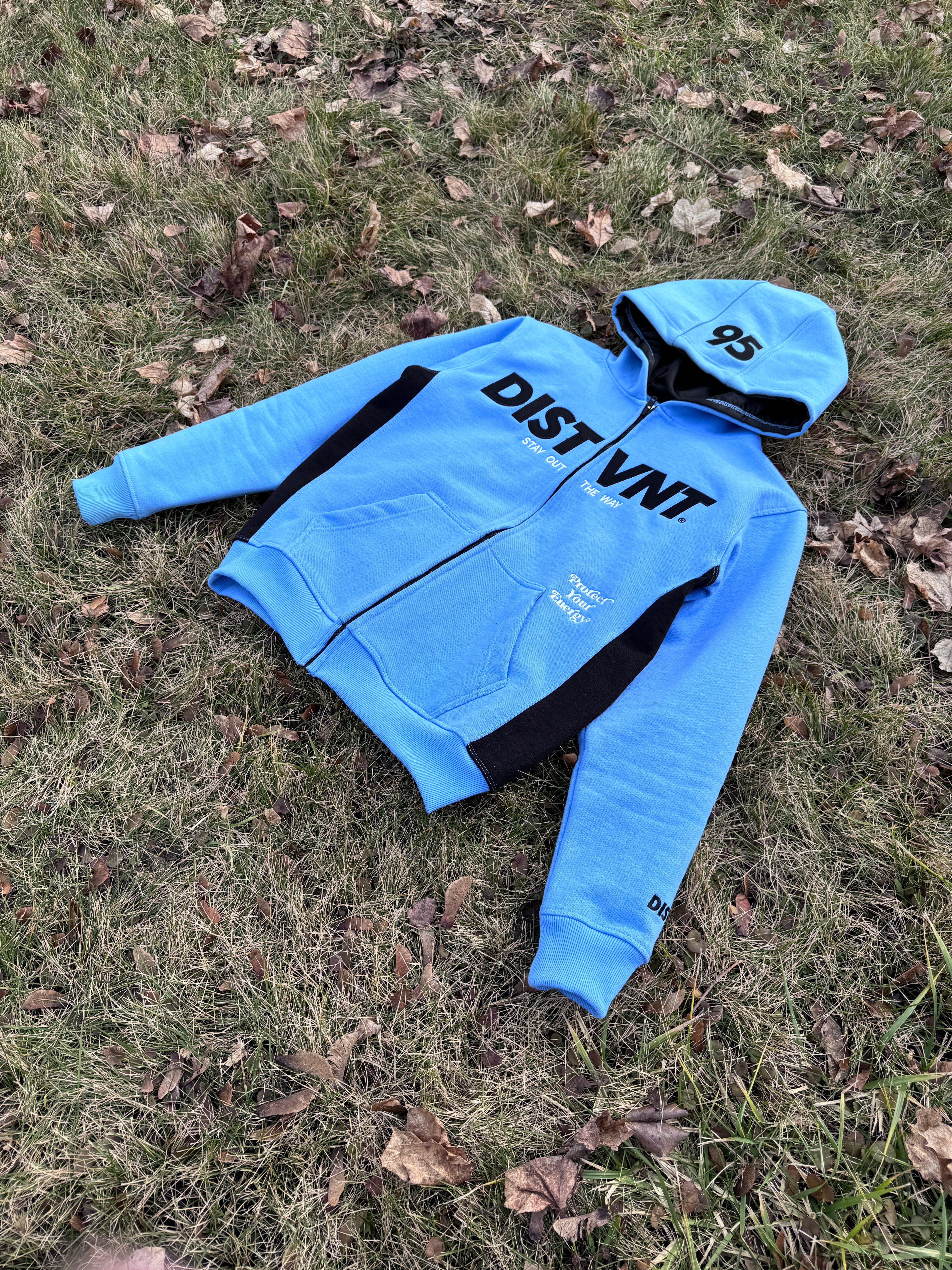 Panel Zip Hoodie