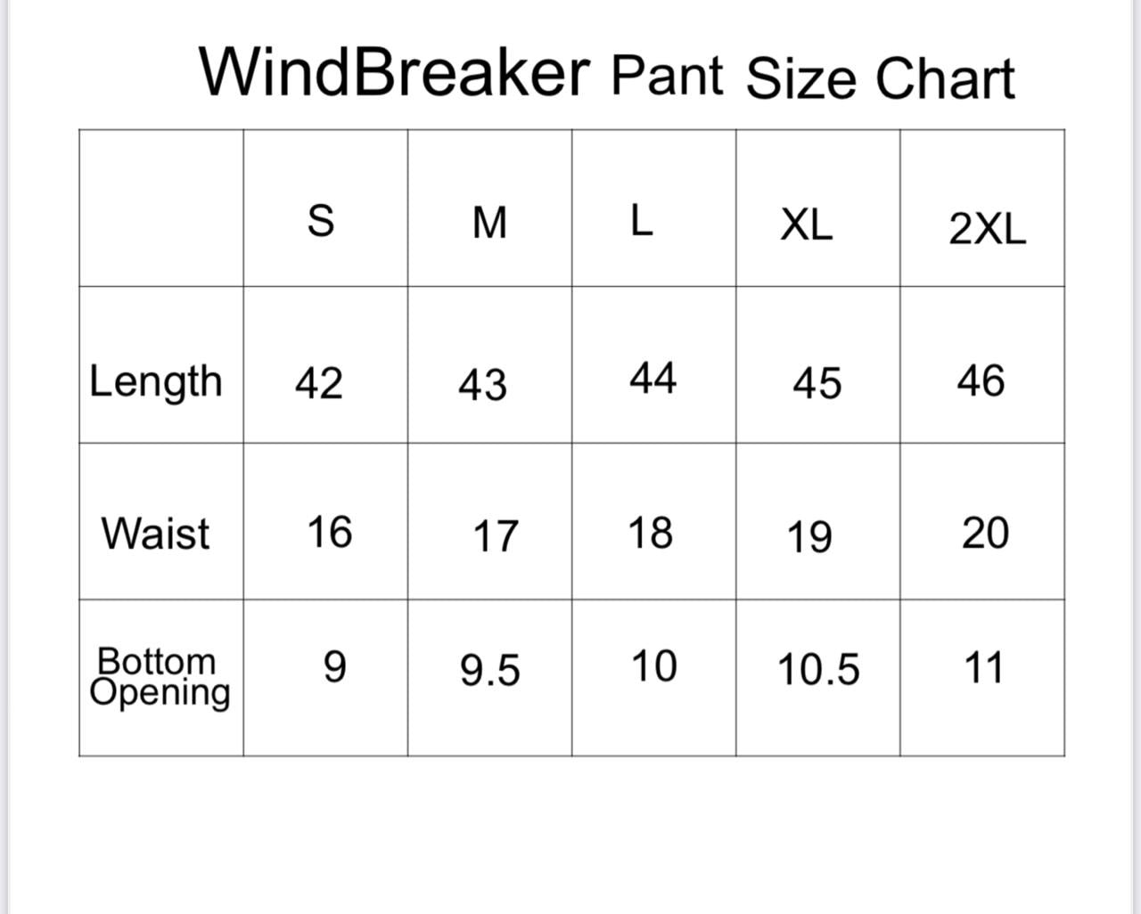 Windbreaker Set