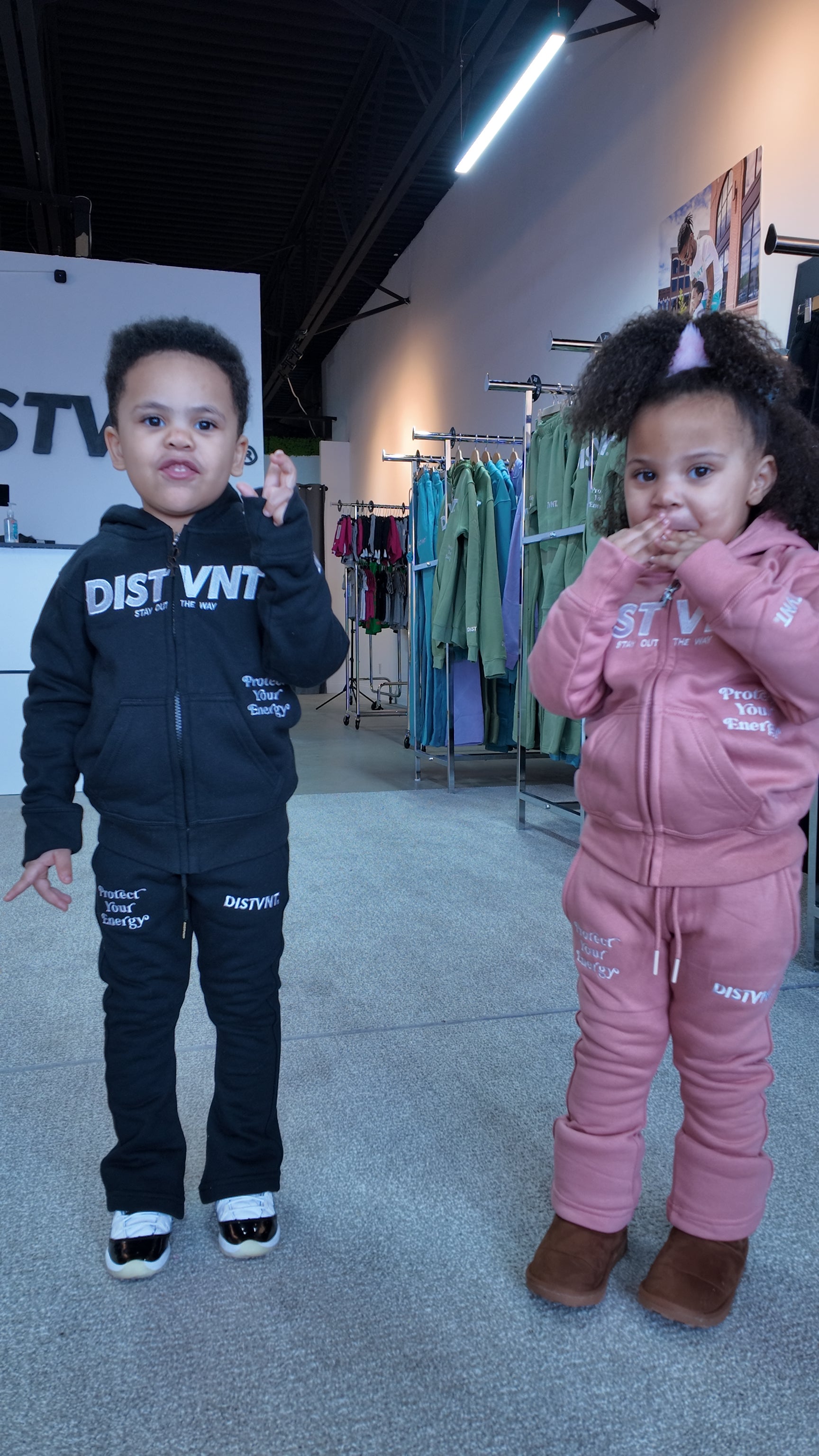 Kids Stacked Sweatpants
