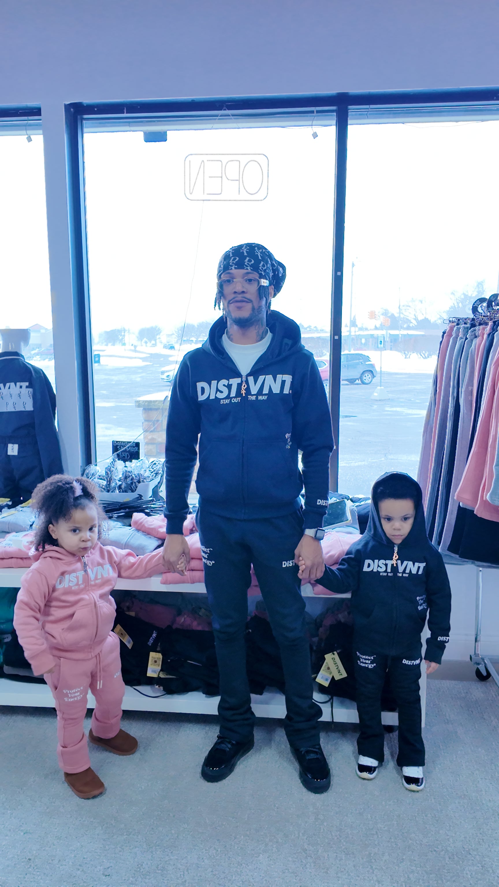 Kids Stacked Sweatpants