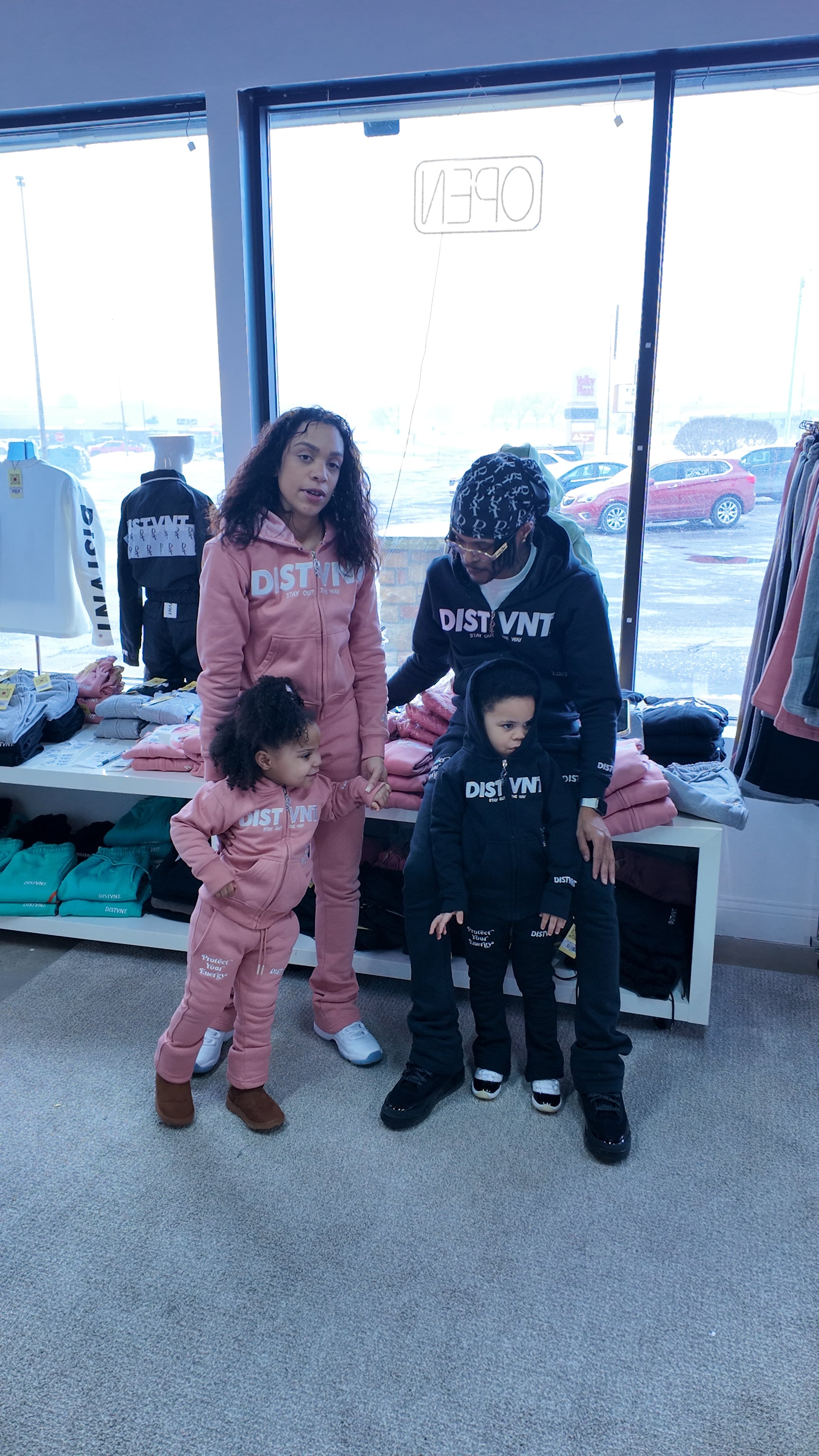 Kids Stacked Sweatpants