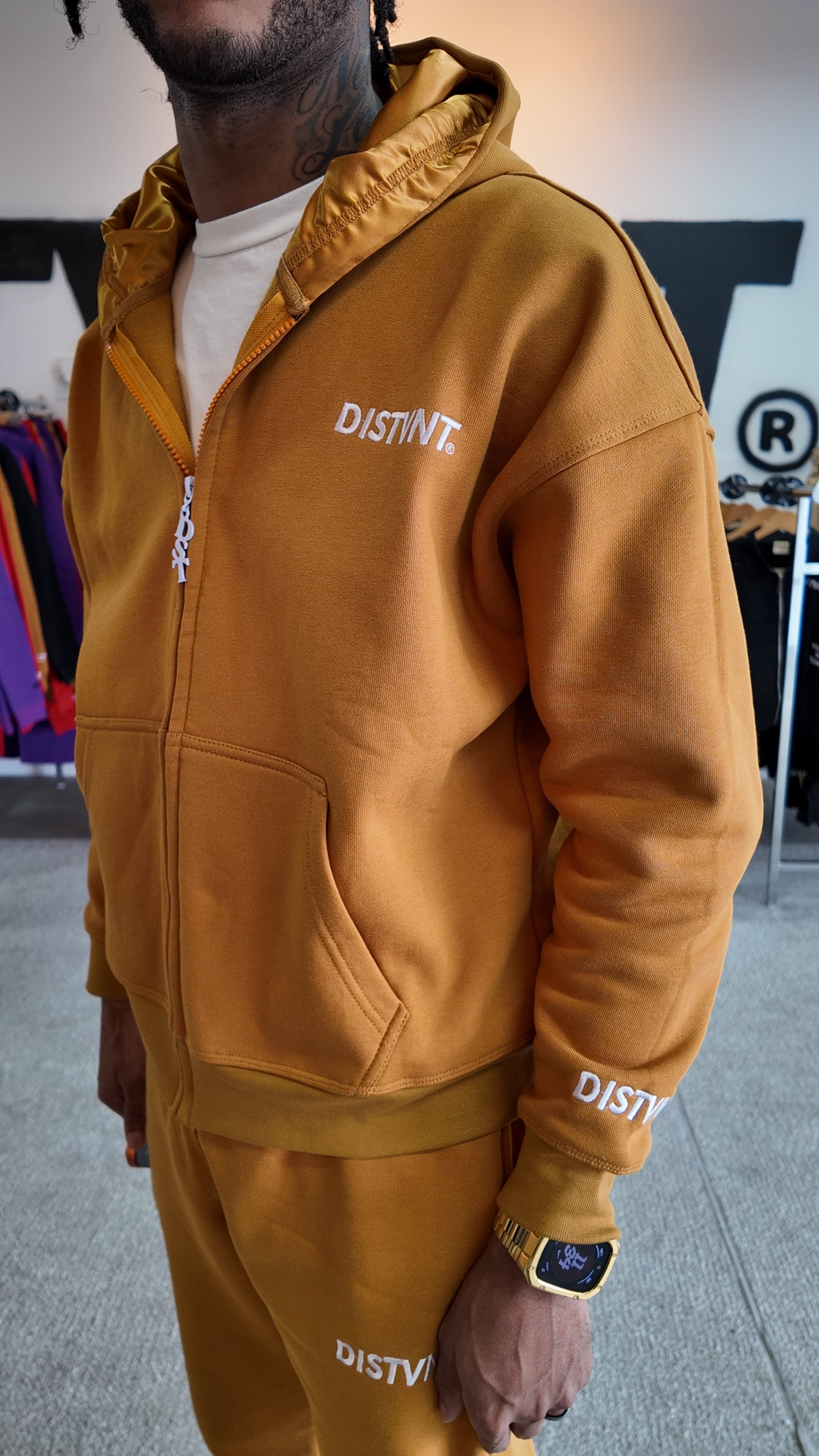 Boxy Zip Hoodie