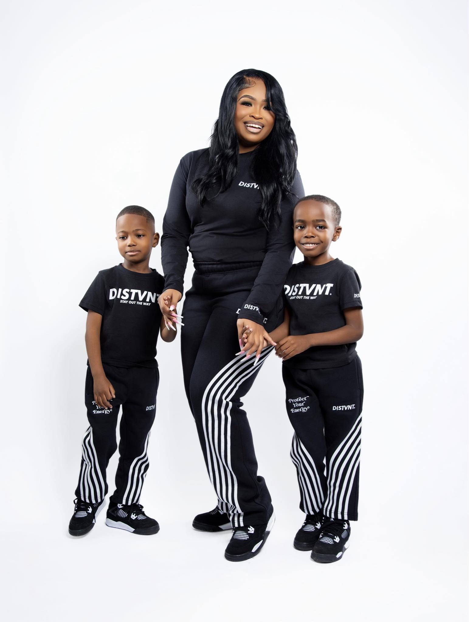 Kids Striped Sweatpants