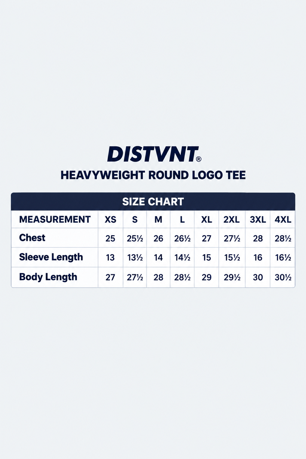 Heavyweight Round Logo Tee