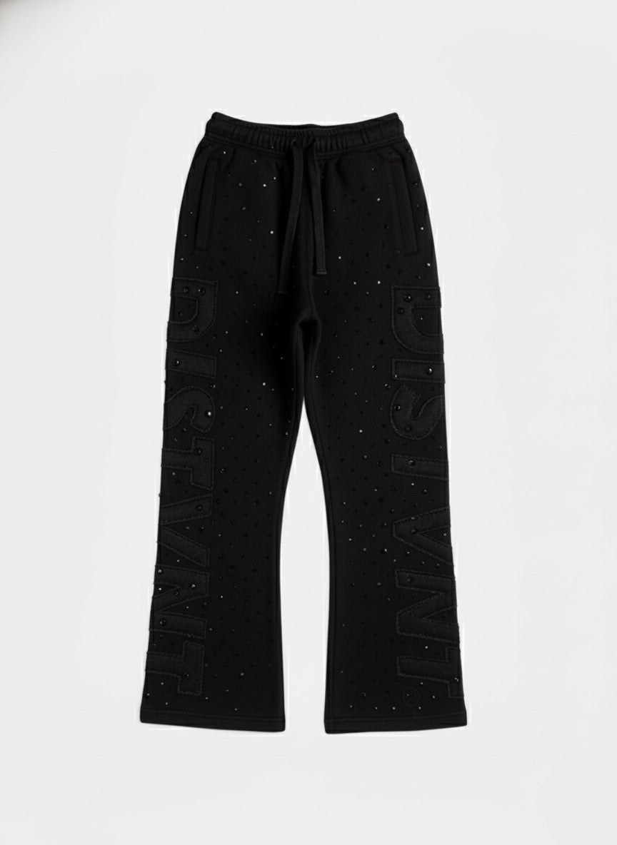 Distressed Sweatpants (DARK MODE)