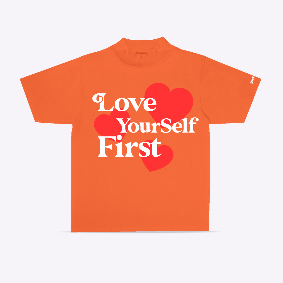 まずは自分を愛せよ パフTシャツ