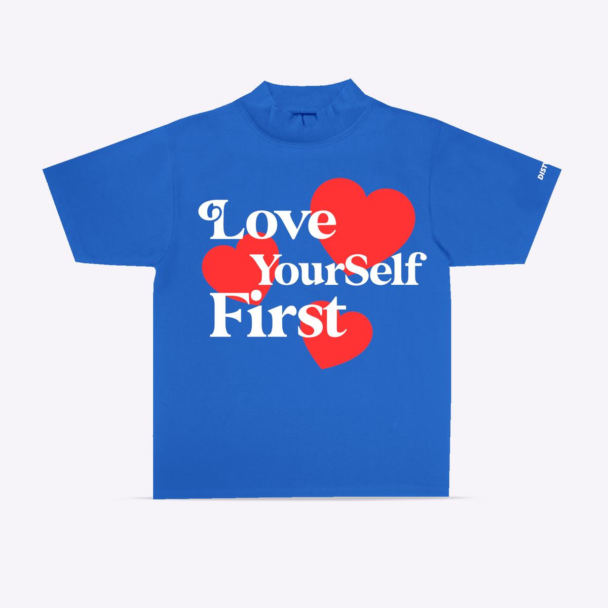 まずは自分を愛せよ パフTシャツ