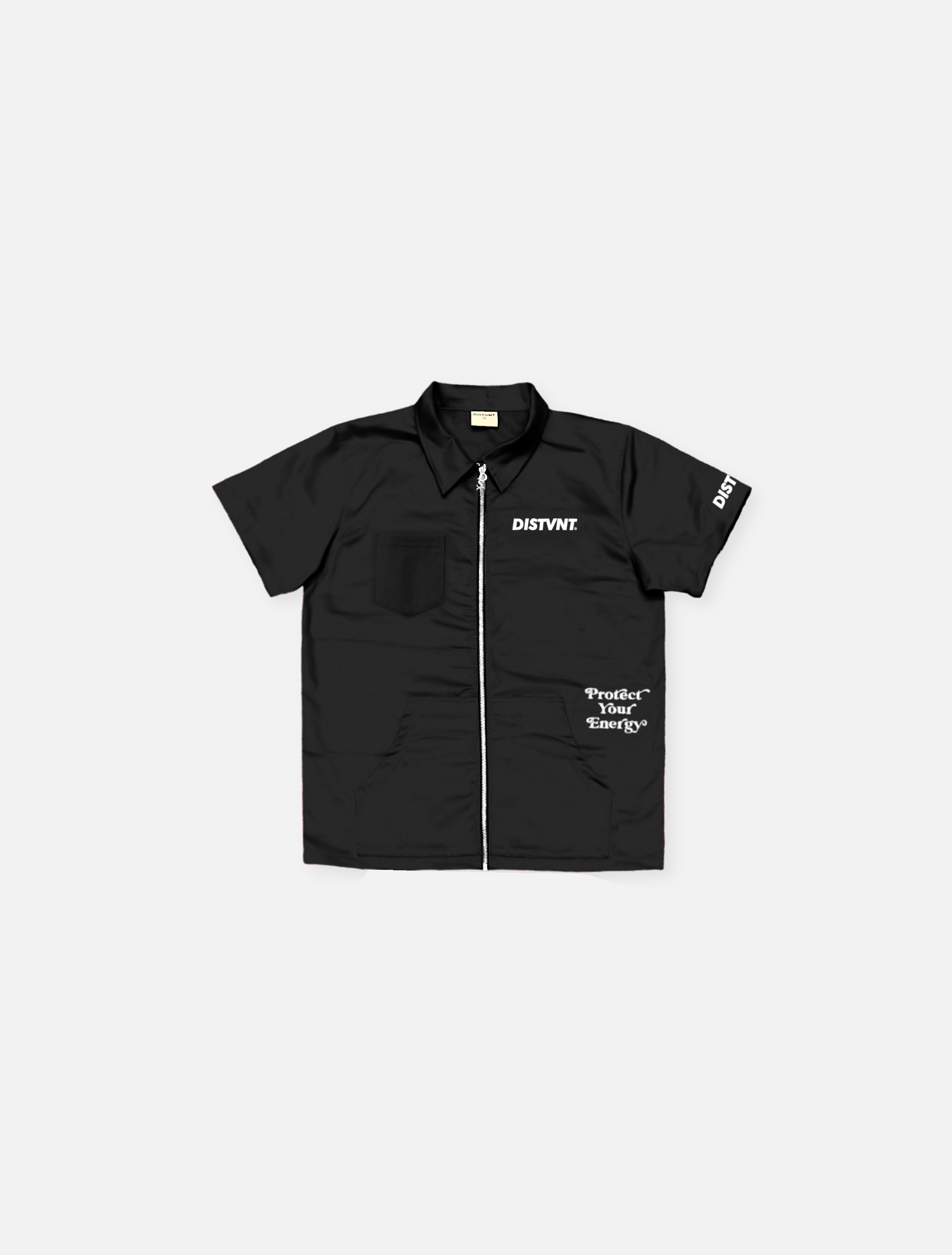 Kids Zip-Up Work Shirt