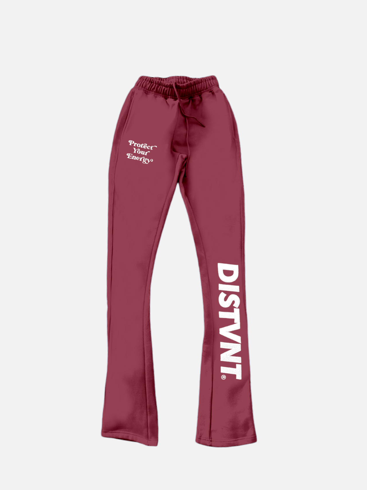 HEAVYWEIGHT Stacked Sweatpants (Maroon)(Slim Fit)