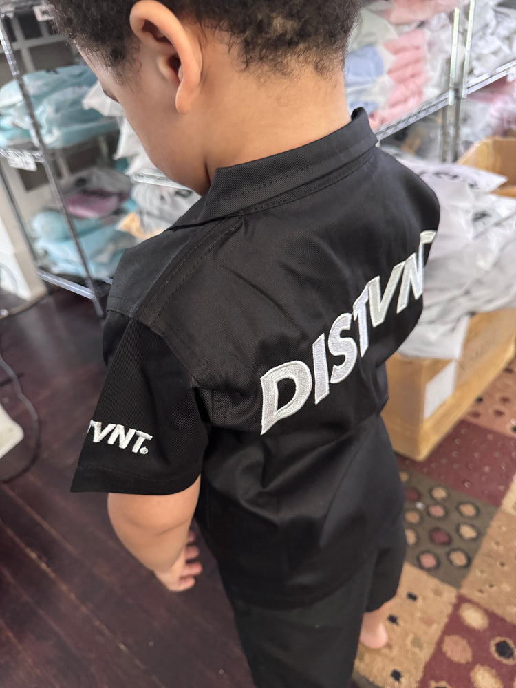 Kids Zip-Up Work Shirt