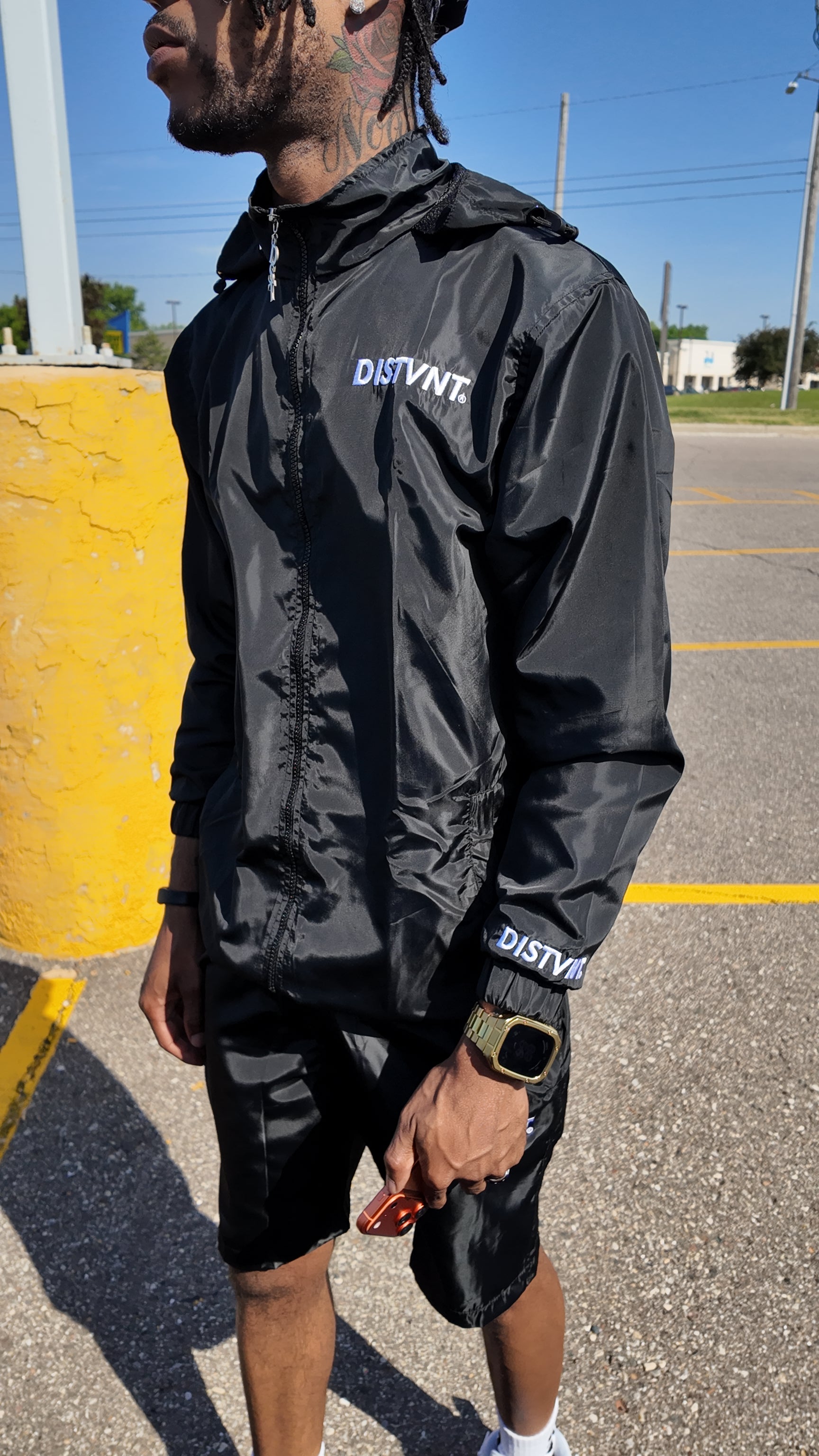 Windbreaker Short Set