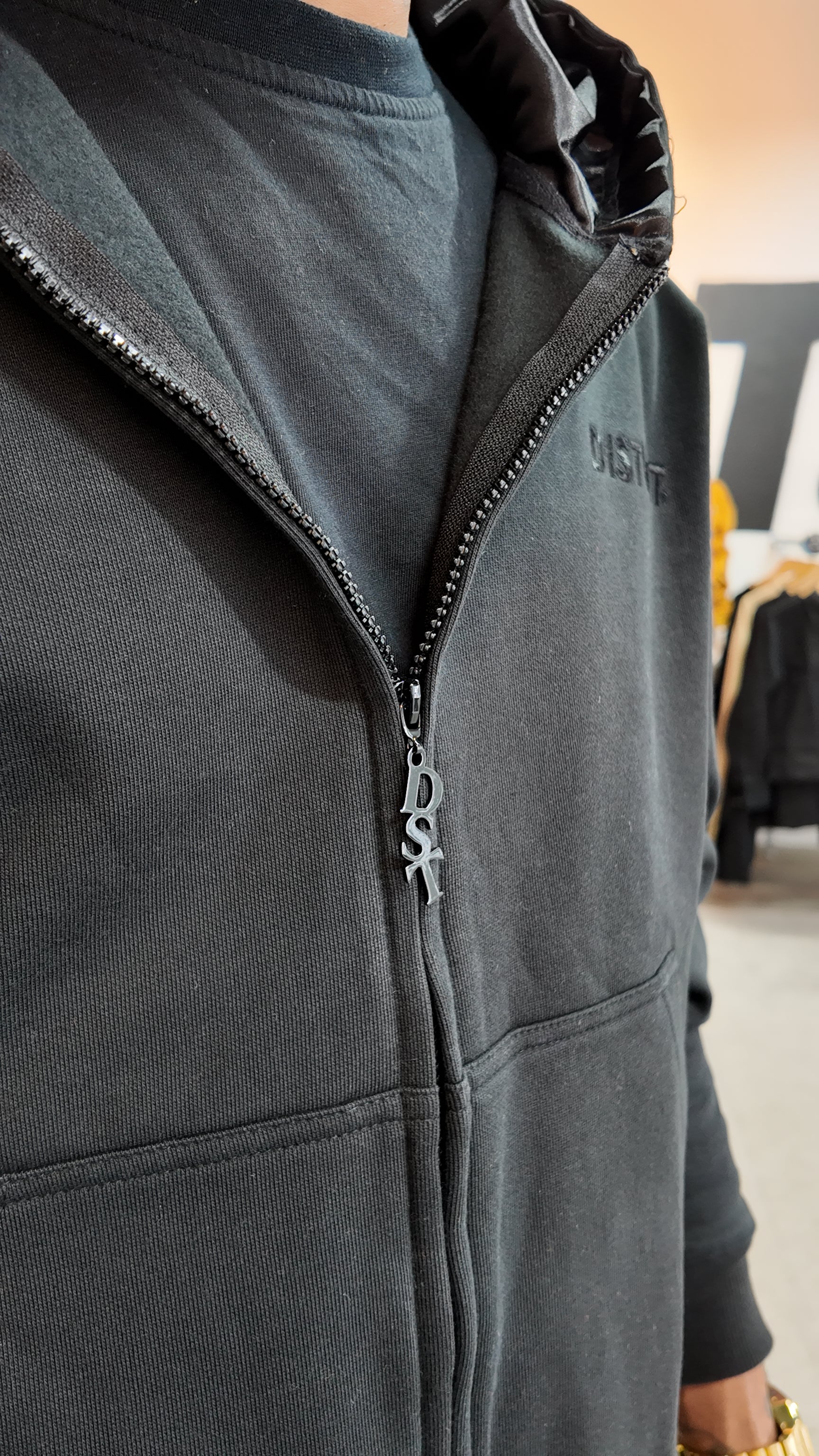 Boxy Zip Hoodie