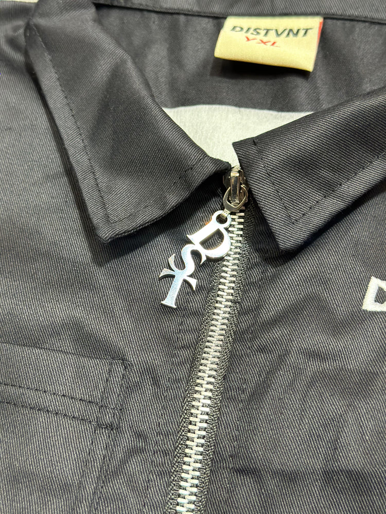 Kids Zip-Up Work Shirt
