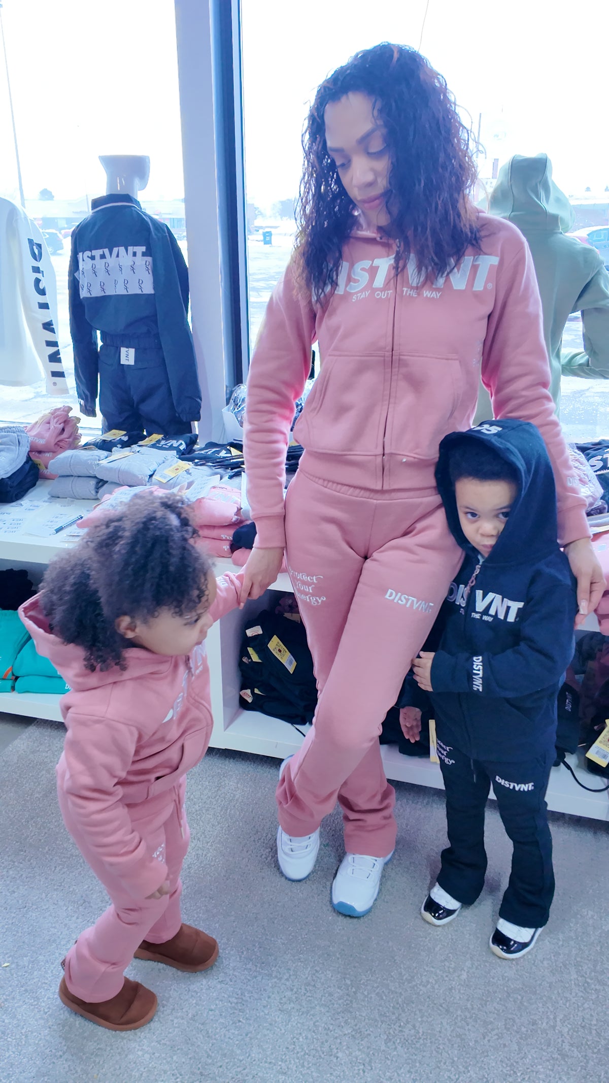 Kids Stacked Sweatpants