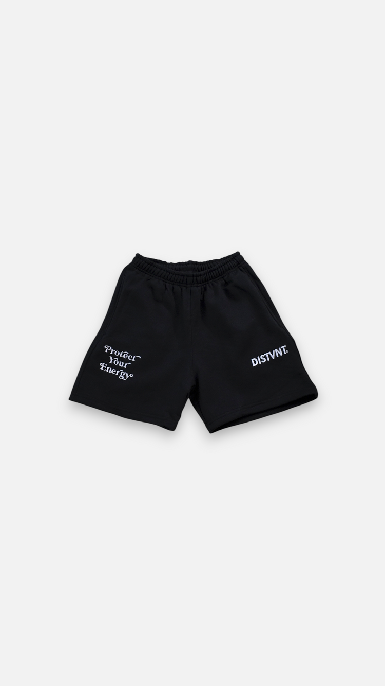 HEAVYWEIGHT Black Sweat Shorts