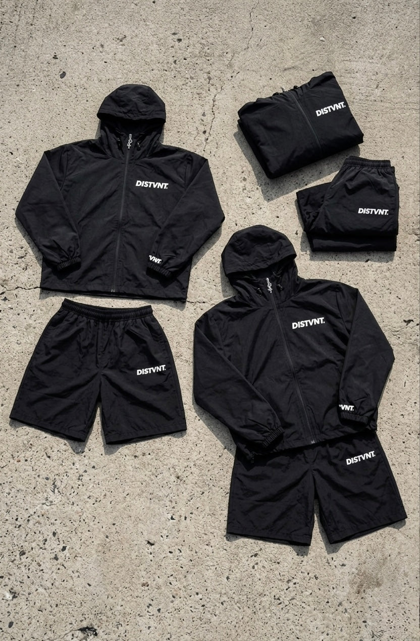 Windbreaker Short Set