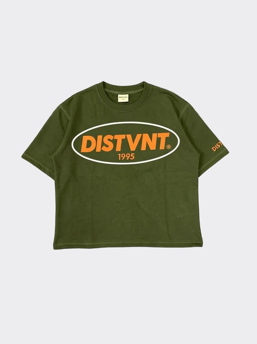Heavyweight Boxy Round Logo Tee