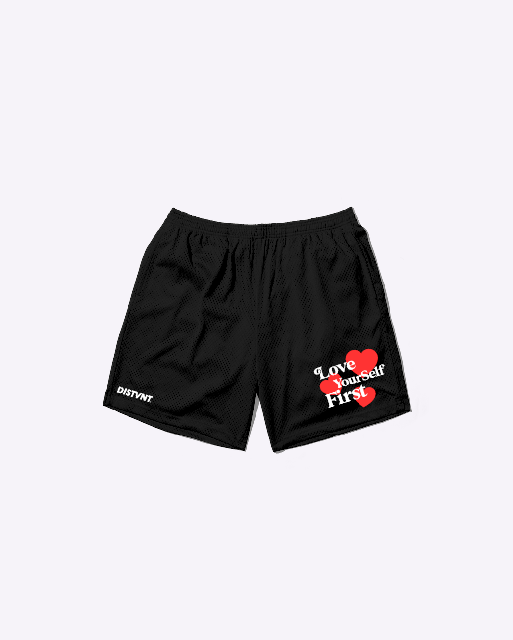 Love Yourself First Mesh Shorts