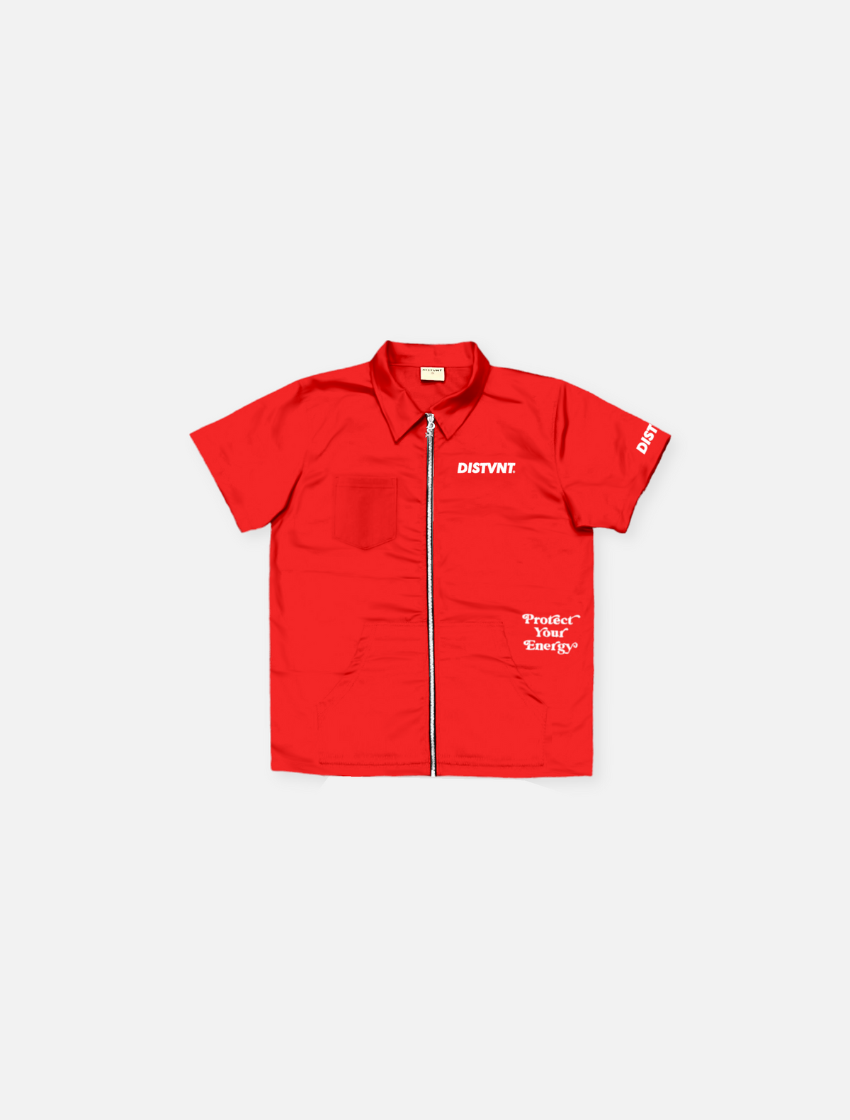 Kids Zip-Up Work Shirt
