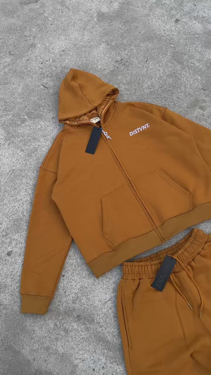 HEAVYWEIGHT Boxy Zip Hoodie